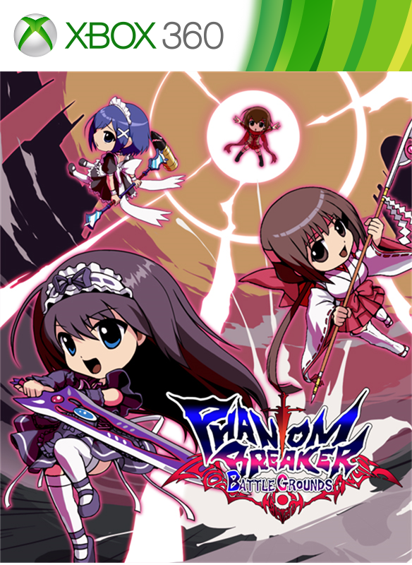 Phantom Breaker box art for Xbox 360